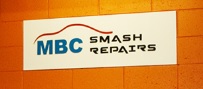 YG & MBC Smash Repair Logo