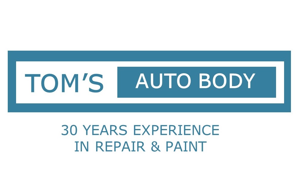 Tom's Auto Body Logo