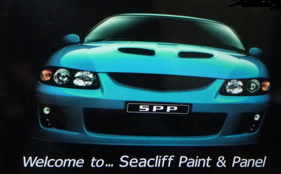 Seacliff Paint & Panel PT Logo